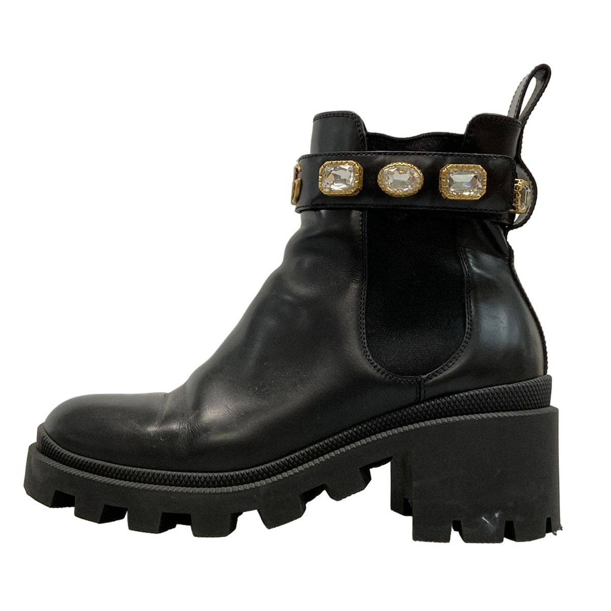 楽天市場】【グッチ】Gucci 19AW クリスタル ベルト付き レザー