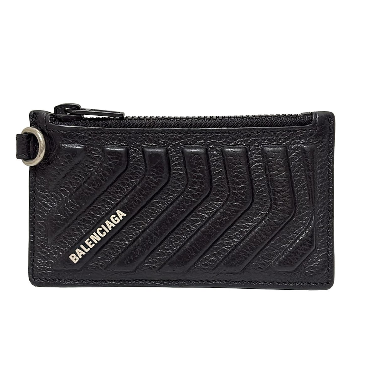 楽天市場】【中古】BALENCIAGA コインケース レザー ブラック 594214