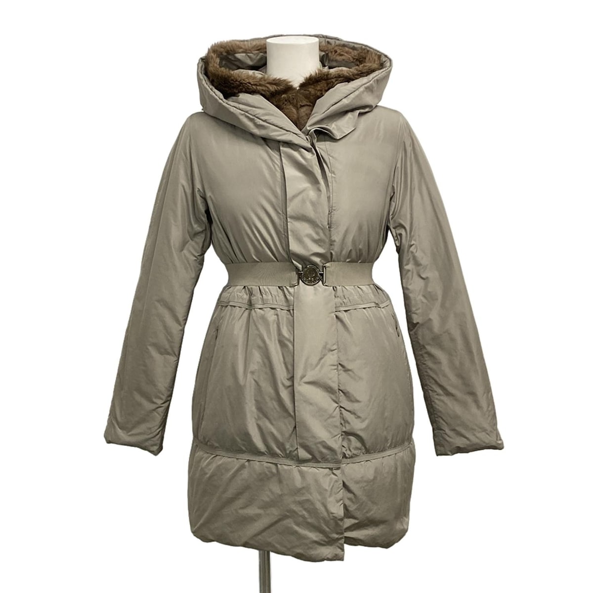 MONCLER - モンクレール GOUET ダウンコート ロング フェイク MONCLER 