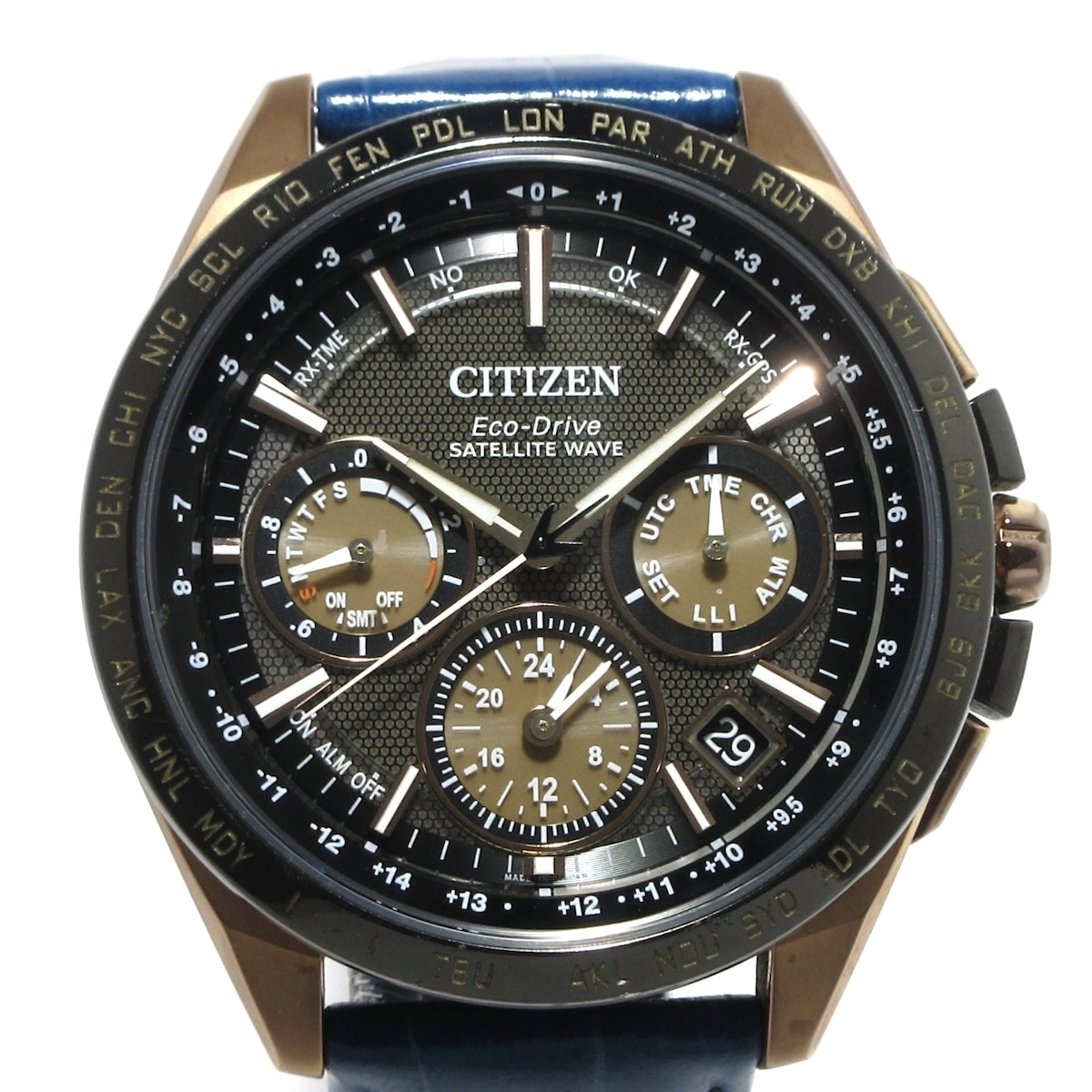 楽天市場】【中古】CITIZEN アテッサ エコドライブ E610-T018505