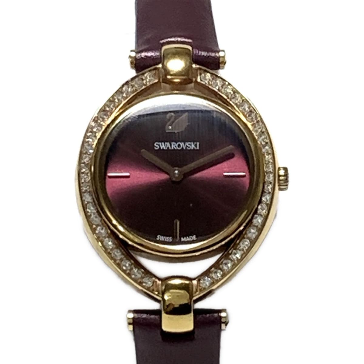 楽天市場】【中古】【ウォッチ】SWAROVSKI スワロフスキー クロノ