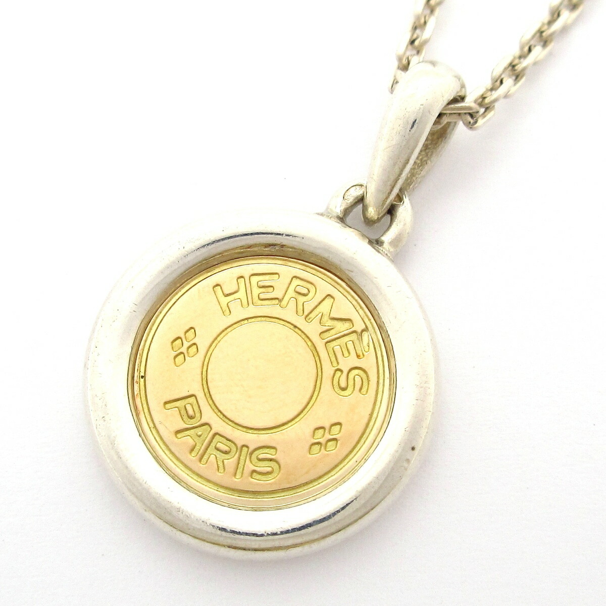 楽天市場】【中古】 エルメス HERMES セリエ ペンダント ネックレス