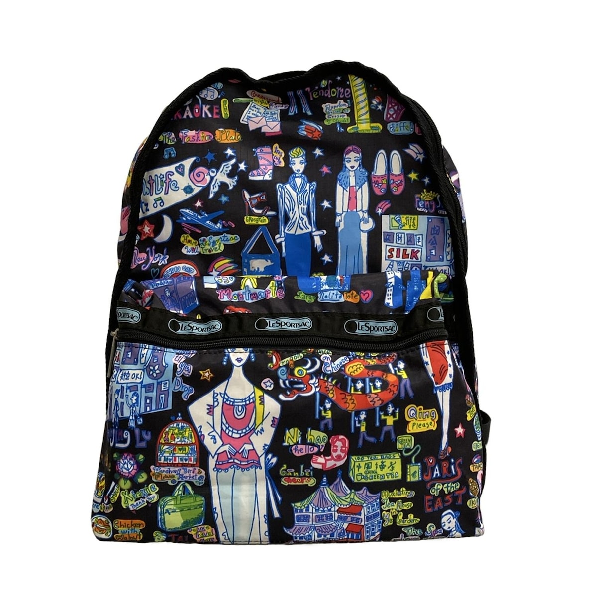 未使用☆LeSportsac chacotto チャコット コラボ リュック LeSportsac