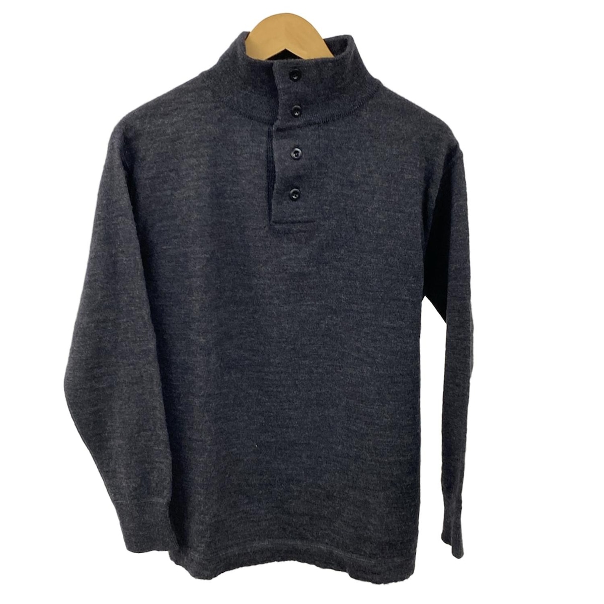 楽天市場】【中古】MHL．ハーフジップニットセーター DRY WOOL LINEN