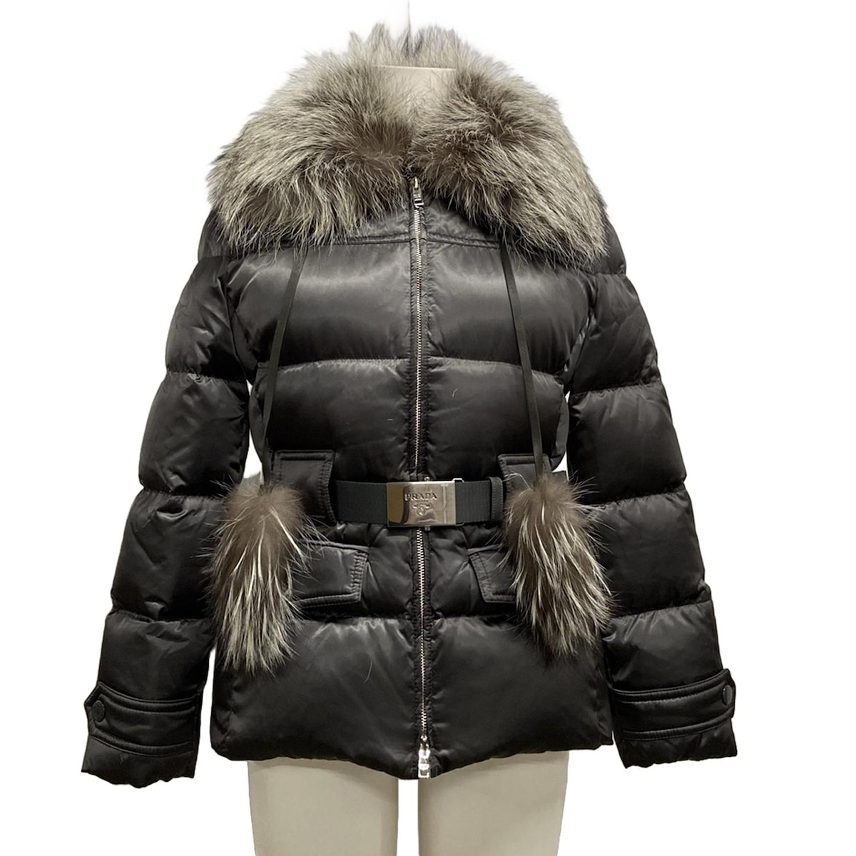 楽天市場】【中古】PRADA(プラダ) ダウンジャケット 長袖/ブルー