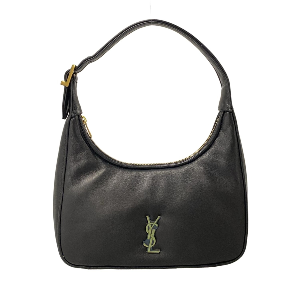 【中古】SAINT LAURENT PARIS(サンローランパリ) ハンドバッグ ミニバッグ 黒 レザー
