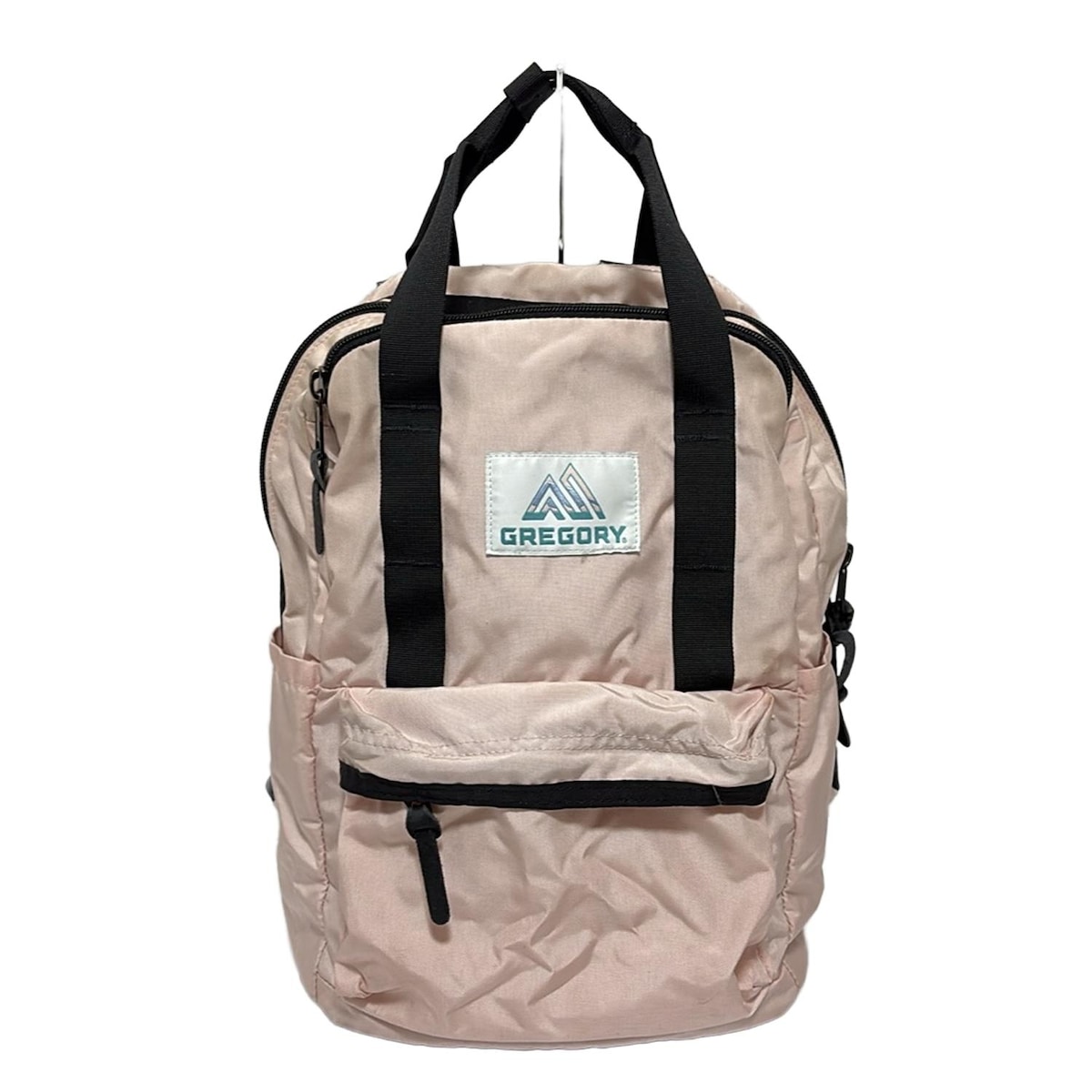 【中古】GREGORY(グレゴリー) リュックサック ライトピンク×黒