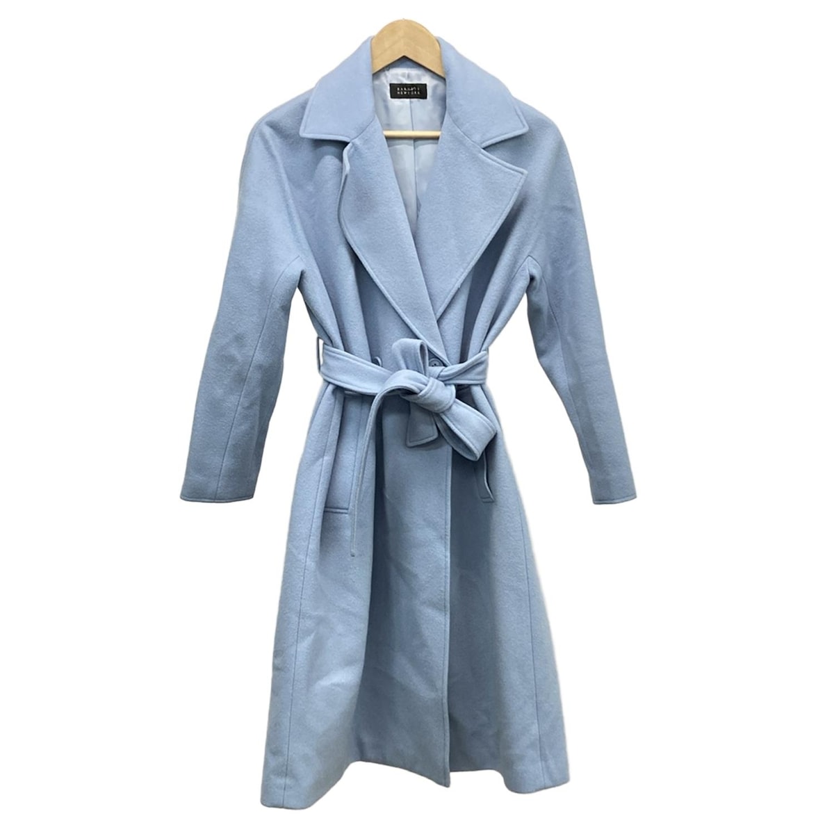 【新着】【中古】BARNEYSNEWYORK(バーニーズ) コート 長袖/秋/冬 ライトブルー