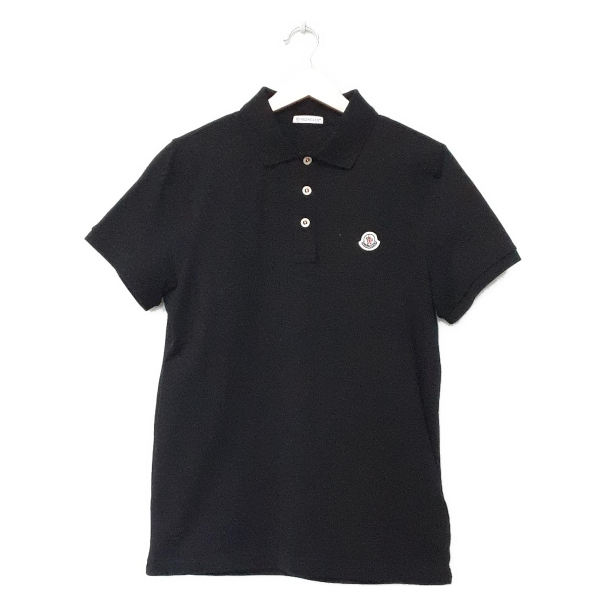 【新着】【中古】MONCLER(モンクレール) MAGLIA POLO MANICA CORTA 半袖ポロシャツ 黒