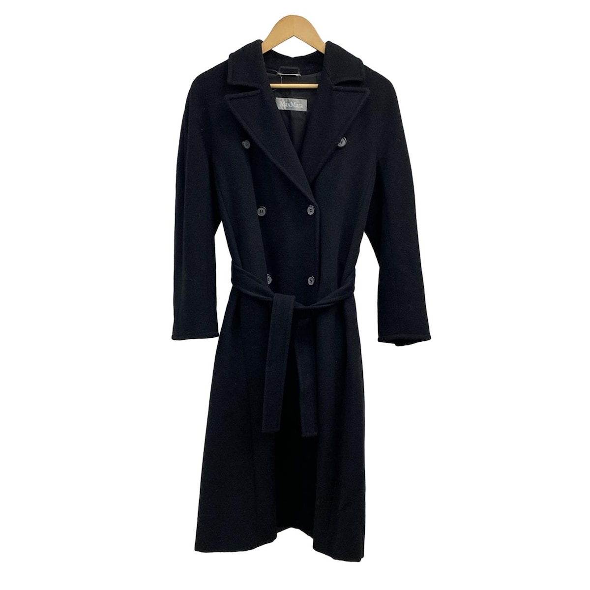 【中古】Max Mara(マックスマーラ) コート 冬物 黒|ブランディア 店