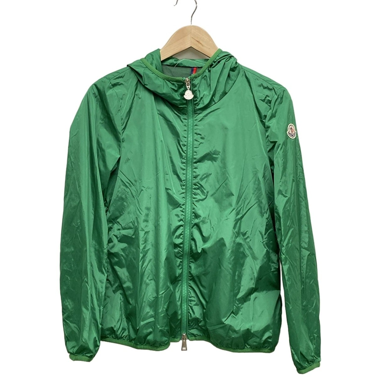 【新着】【中古】MONCLER(モンクレール) VIVE ブルゾン 長袖/ジップアップ/春/秋 グリーン