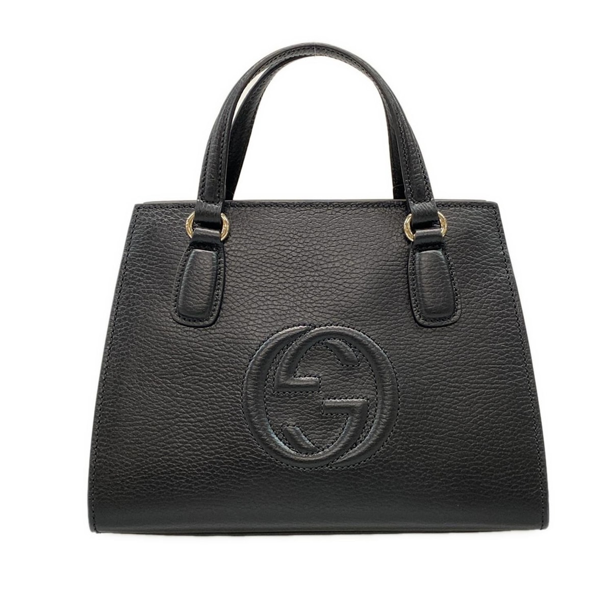 楽天市場】（美品）グッチ GUCCI ソーホー 2way ハンドバッグ 黒