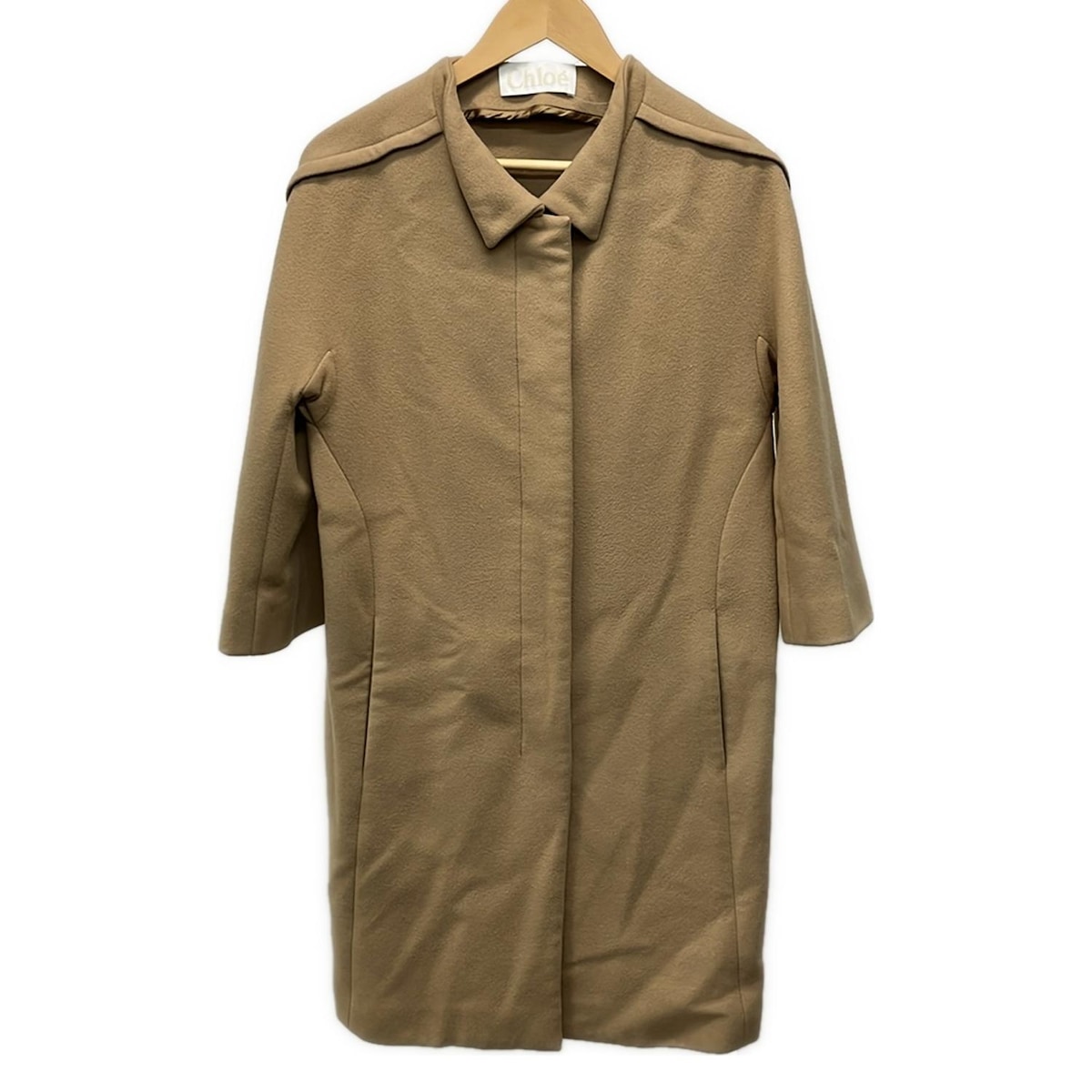 楽天市場】【クロエ】Chloe ヴァージンウール ポンチョ ケープコート