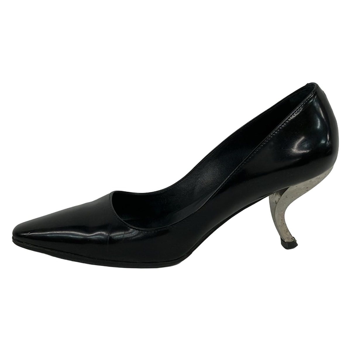 【新着】【中古】RogerVivier(ロジェヴィヴィエ) パンプス アウトソール張替済 黒 レザー
