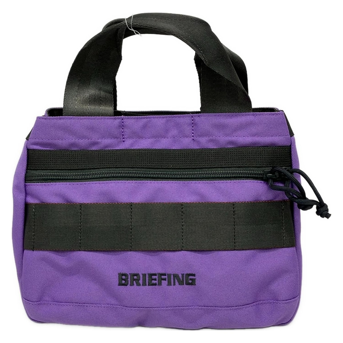 【新着】【中古】BRIEFING(ブリーフィング) ハンドバッグ ライトパープル×ダークグレー