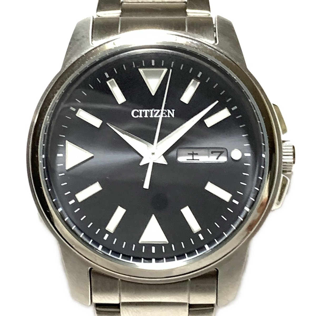 【新着】【中古】CITIZEN(シチズン) 腕時計 黒