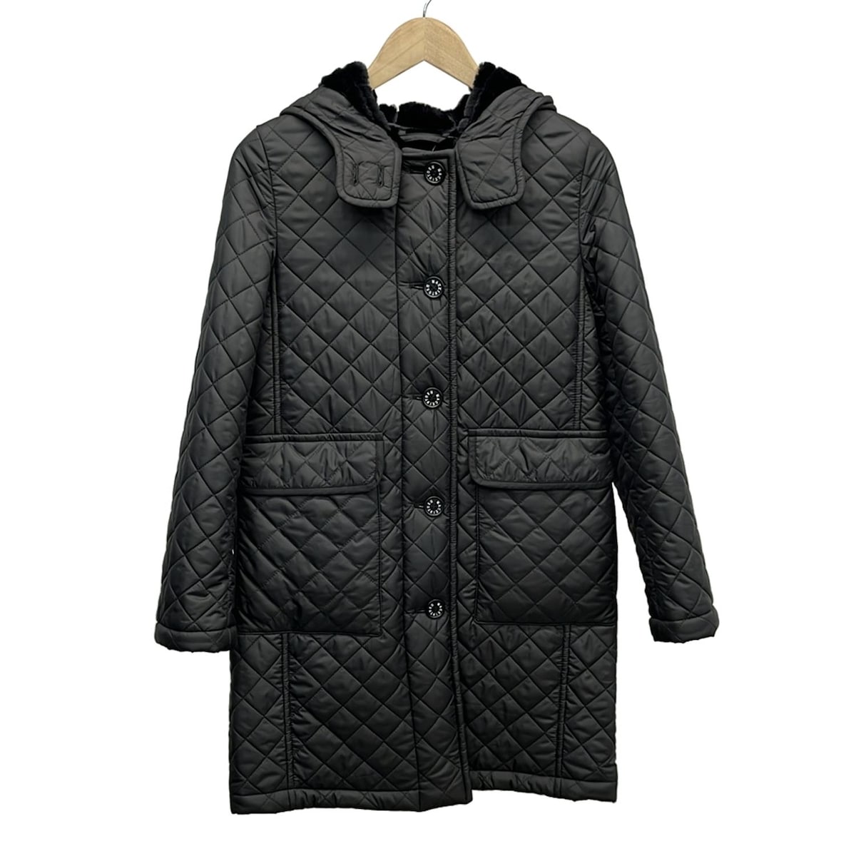 【新着】【中古】MACKINTOSH LONDON(マッキントッシュロンドン) コート 中綿/キルティング/冬物 黒
