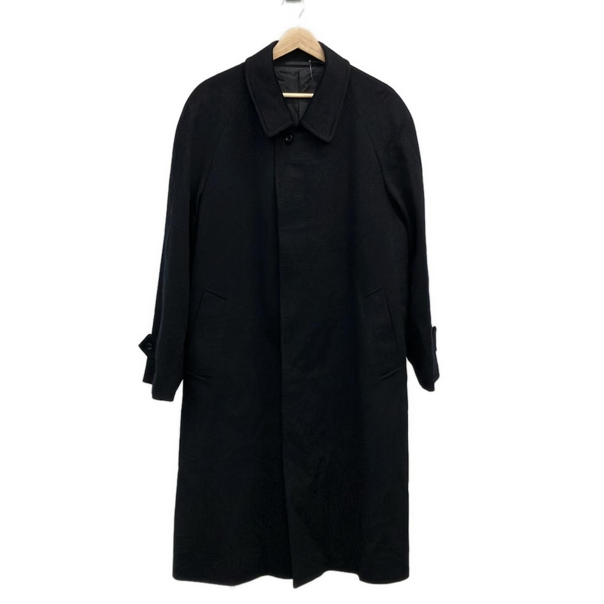 【中古】PIERRE BALMAIN(ピエールバルマン) コート 冬物/長袖/カシミヤ/Francois 1er ダークネイビー