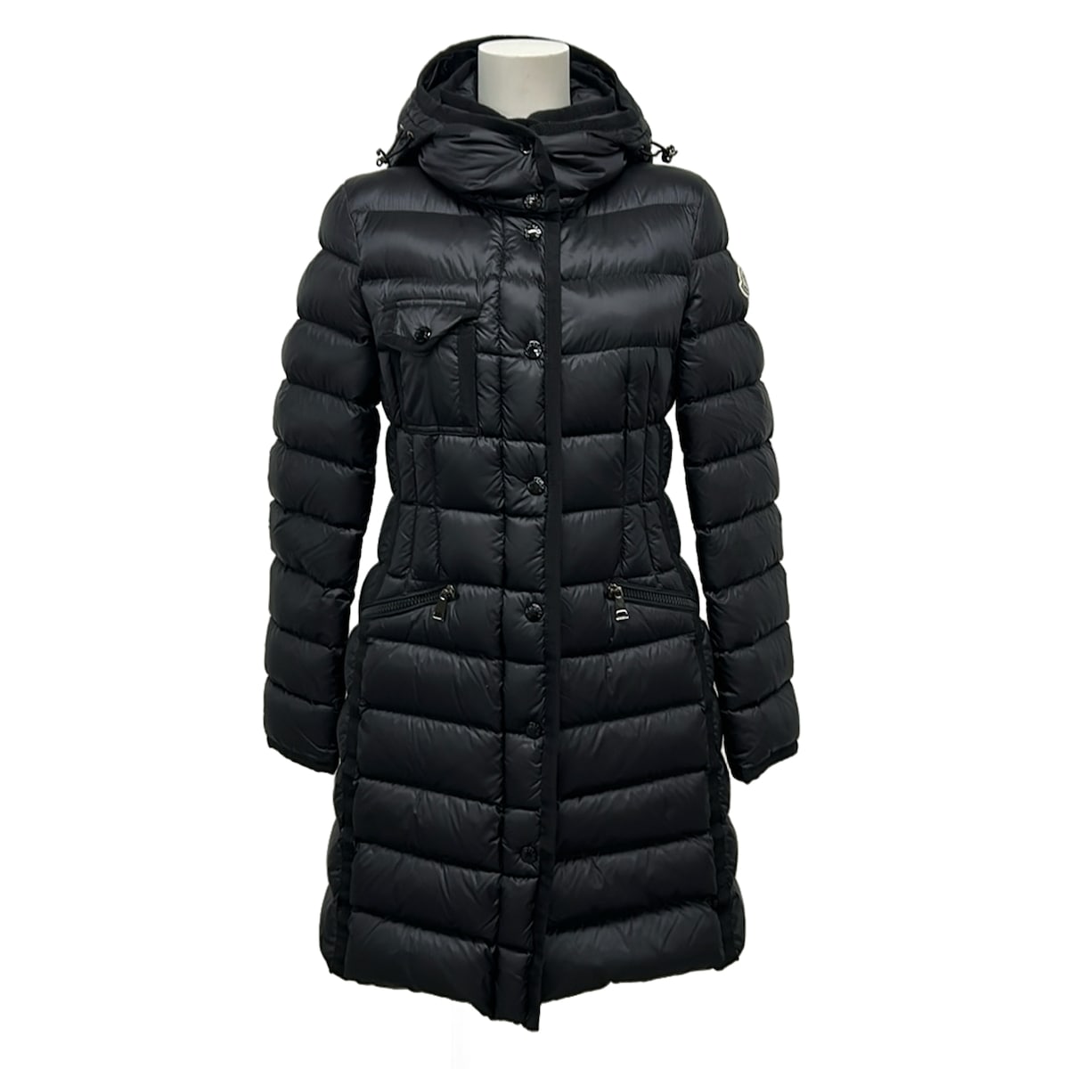 楽天市場】MONCLER モンクレール ロング エルミンヌ ダウンジャケット