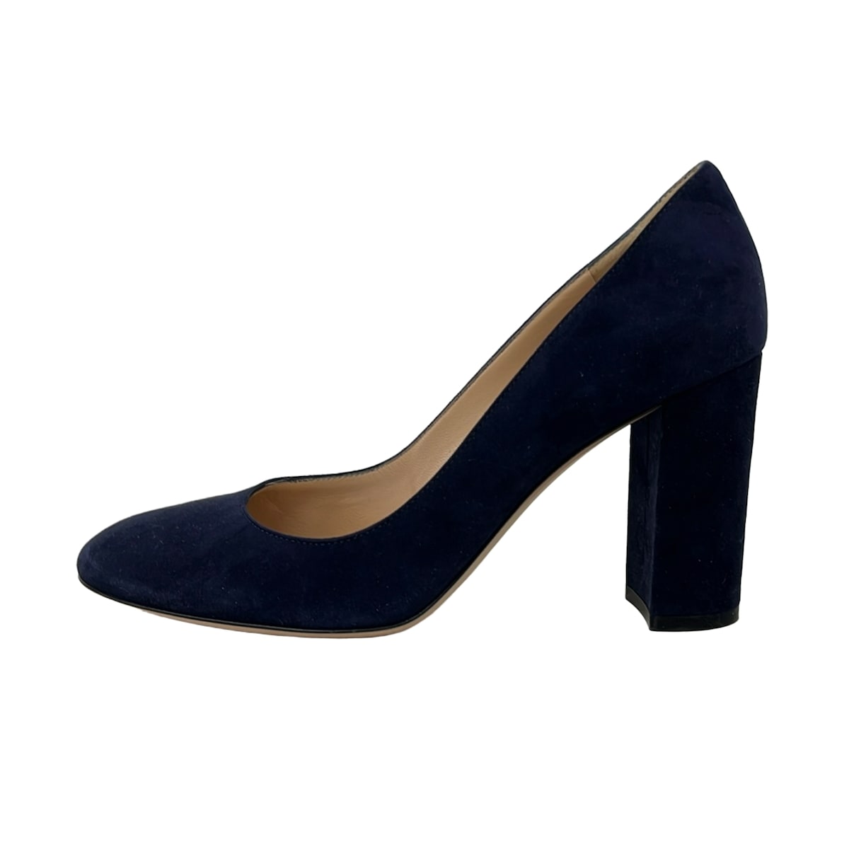 【新着】【中古】Gianvito Rossi(ジャンヴィト・ロッシ) パンプス ダークネイビー