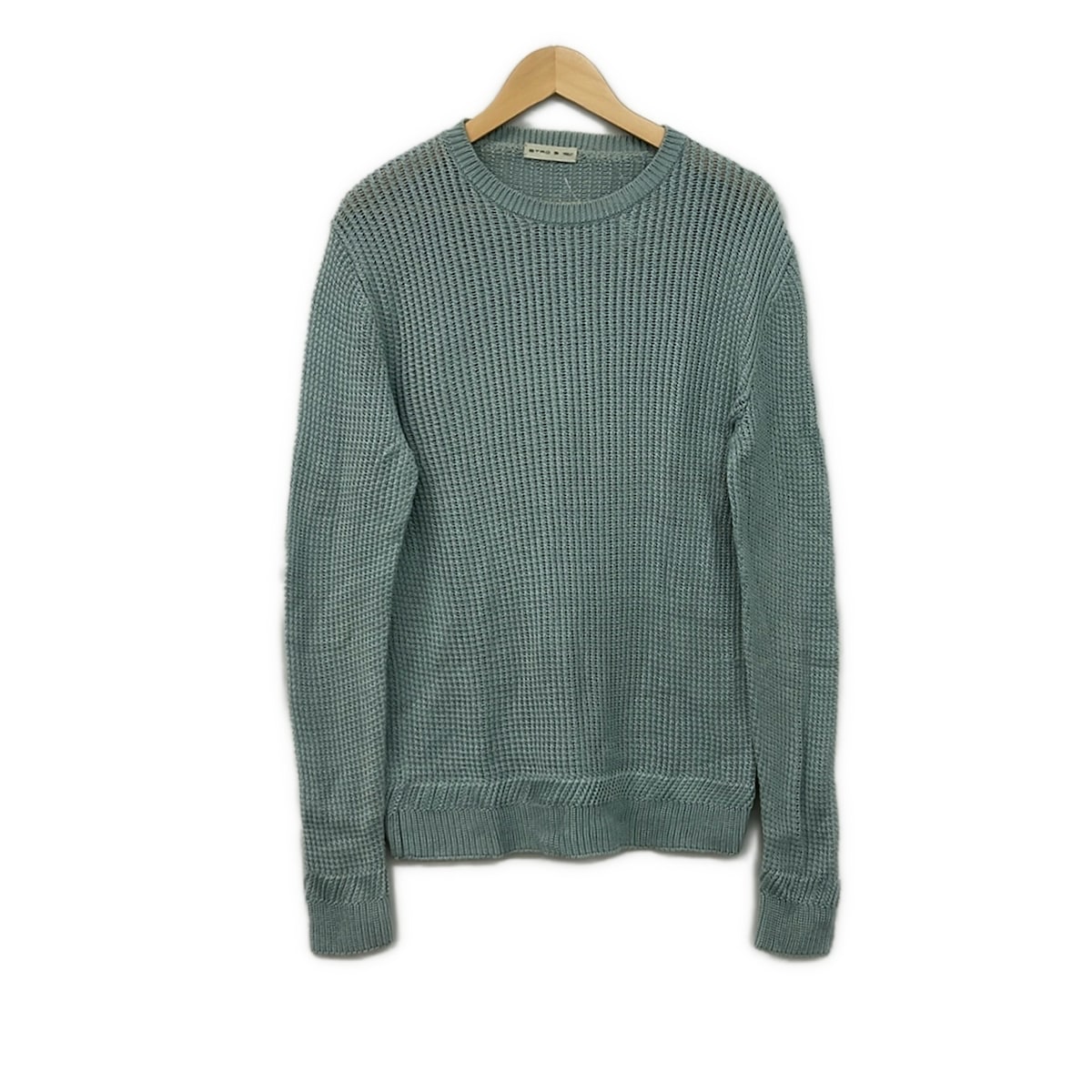 【新着】【中古】ETRO(エトロ) 長袖セーター クルーネック ブルーグリーン