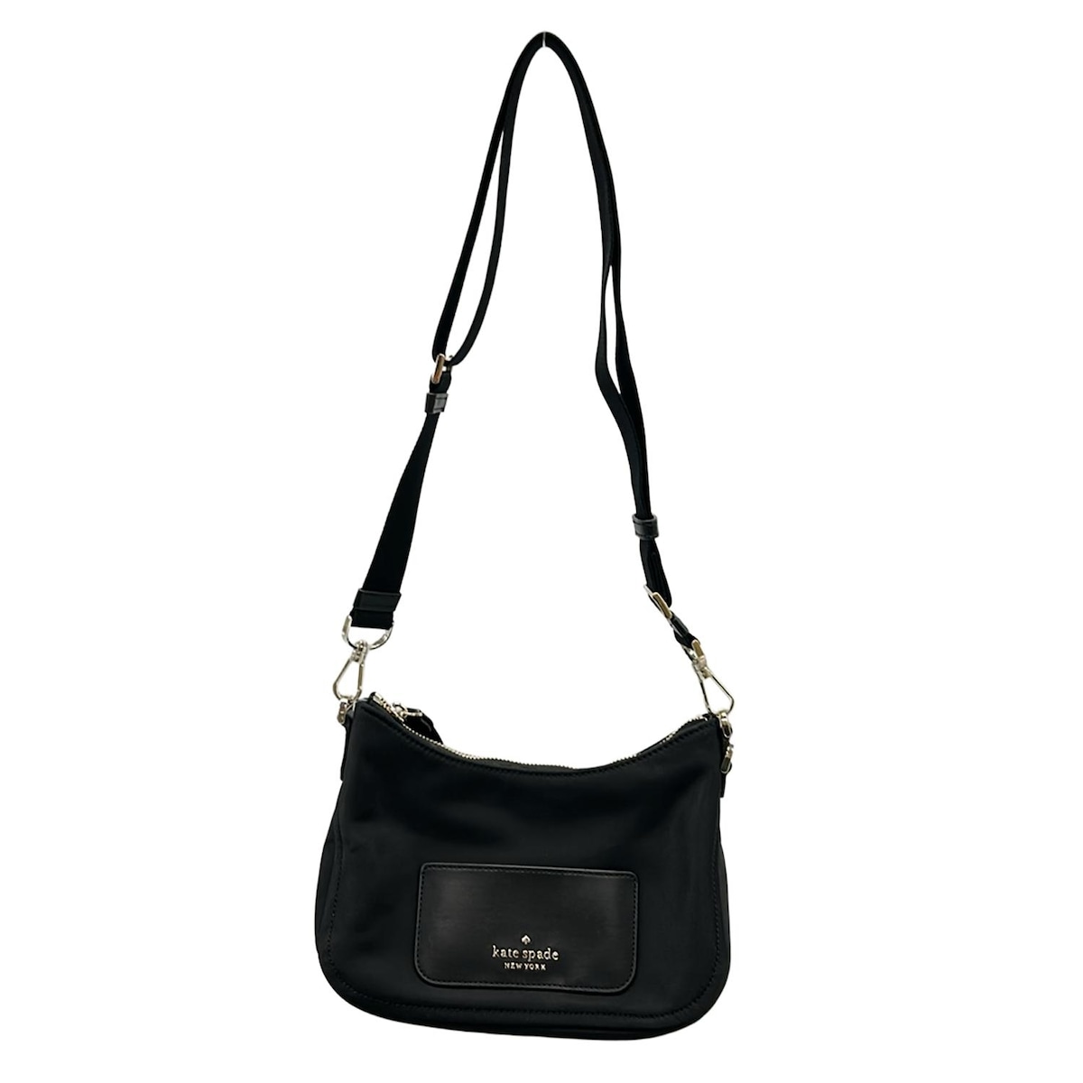 【新着】【中古】Kate spade(ケイトスペード) チェルシー ショルダーバッグ 黒 レザー