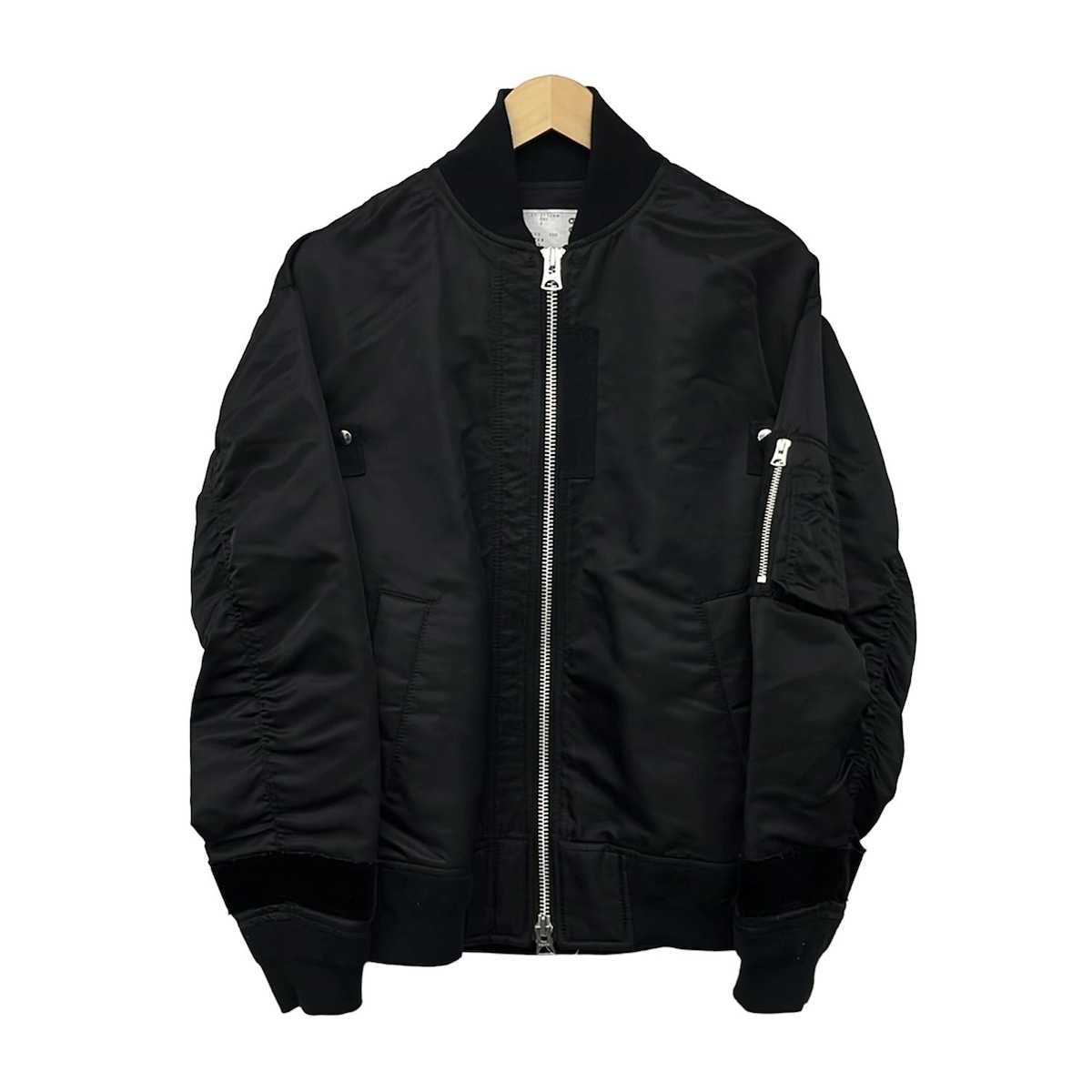 【新着】【中古】Sacai(サカイ) ブルゾン 長袖/秋/冬 黒