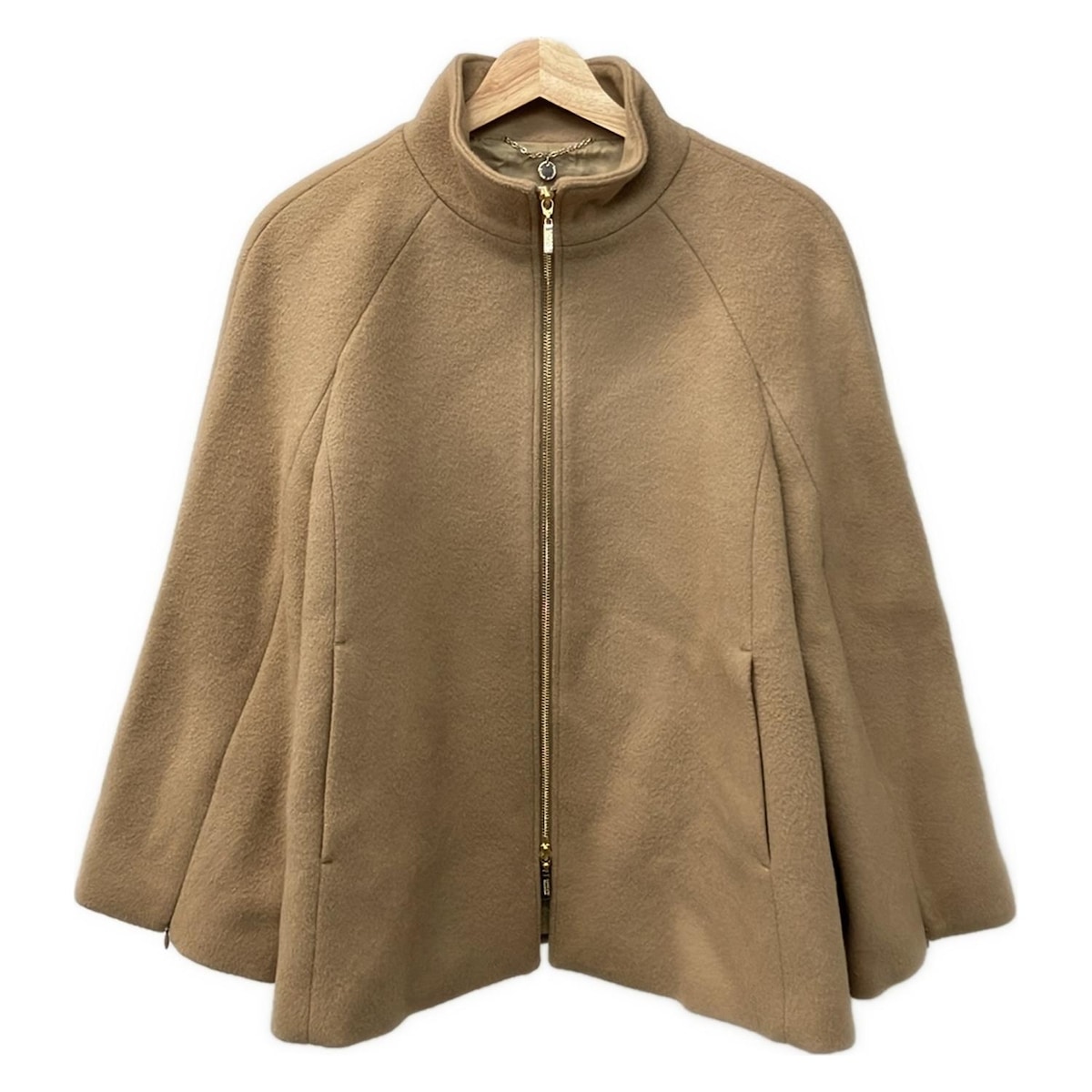 【新着】【中古】Loulou Willoughby(ルルウィルビー) コート 長袖/ジップアップ/冬 ベージュ