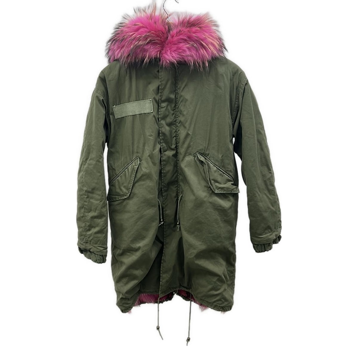 【中古】MR\u0026MRS ITALY(ミスターアンドミセスイタリー) 厚地の外套 長袖/コヨテ/冬 カーキ