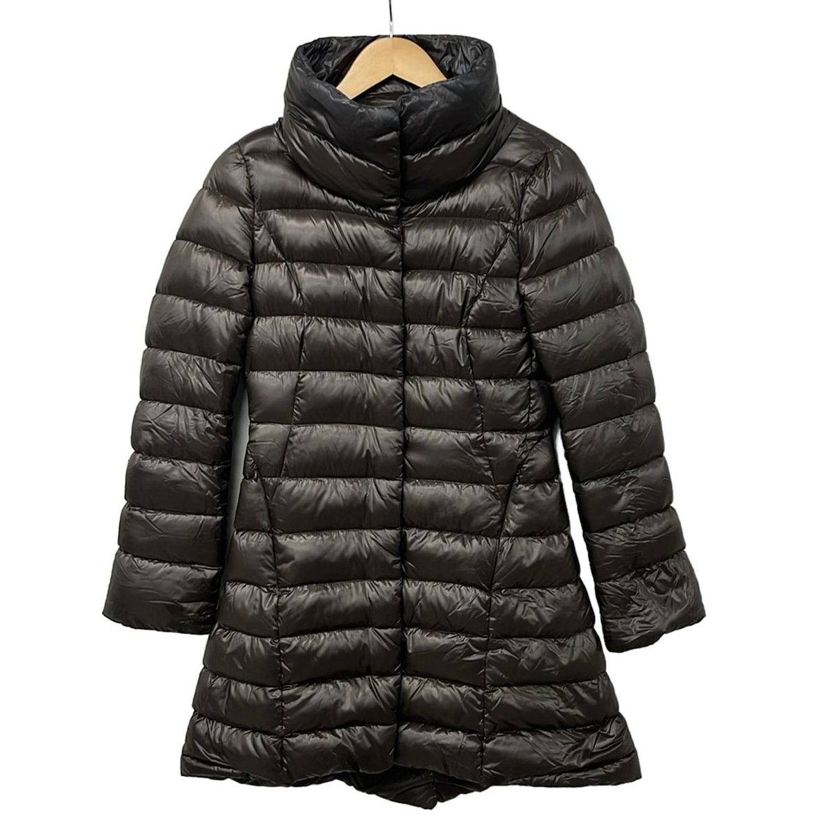 【新着】【中古】HERNO(ヘルノ) ダウンコート 長袖/冬 ダークブラウン