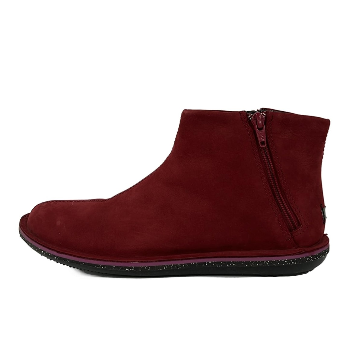 【中古】CAMPER(カンペール) ショートブーツ レッド