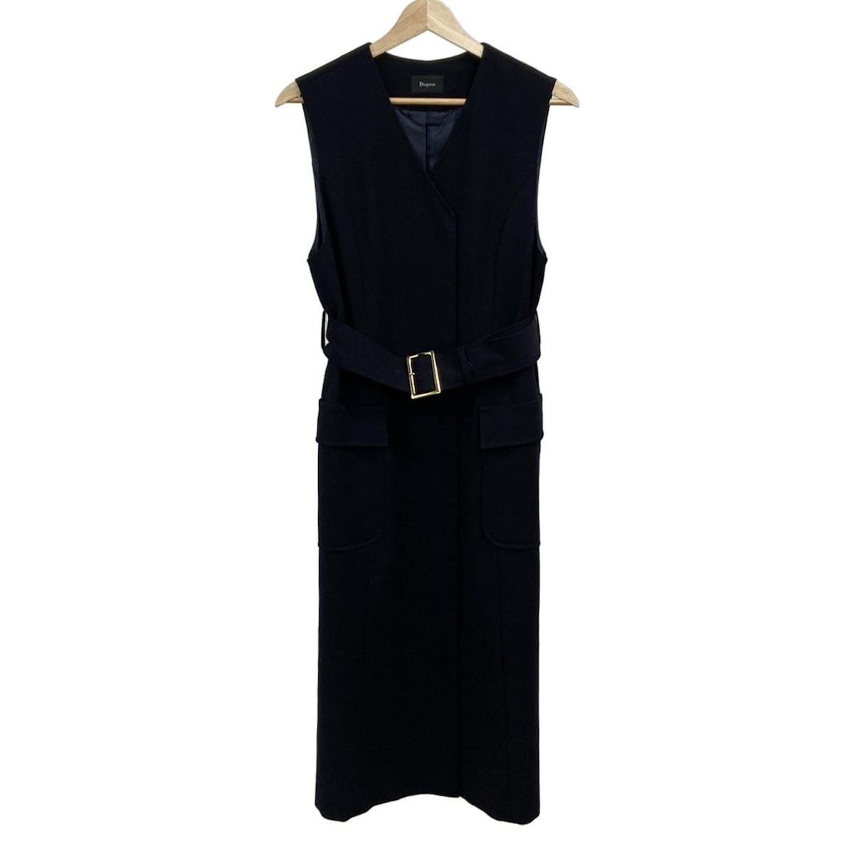 【新着】【中古】Diagram GRACE CONTINENTAL(ダイアグラム) ワンピース ノースリーブ/ロング ダークネイビー 5,863円