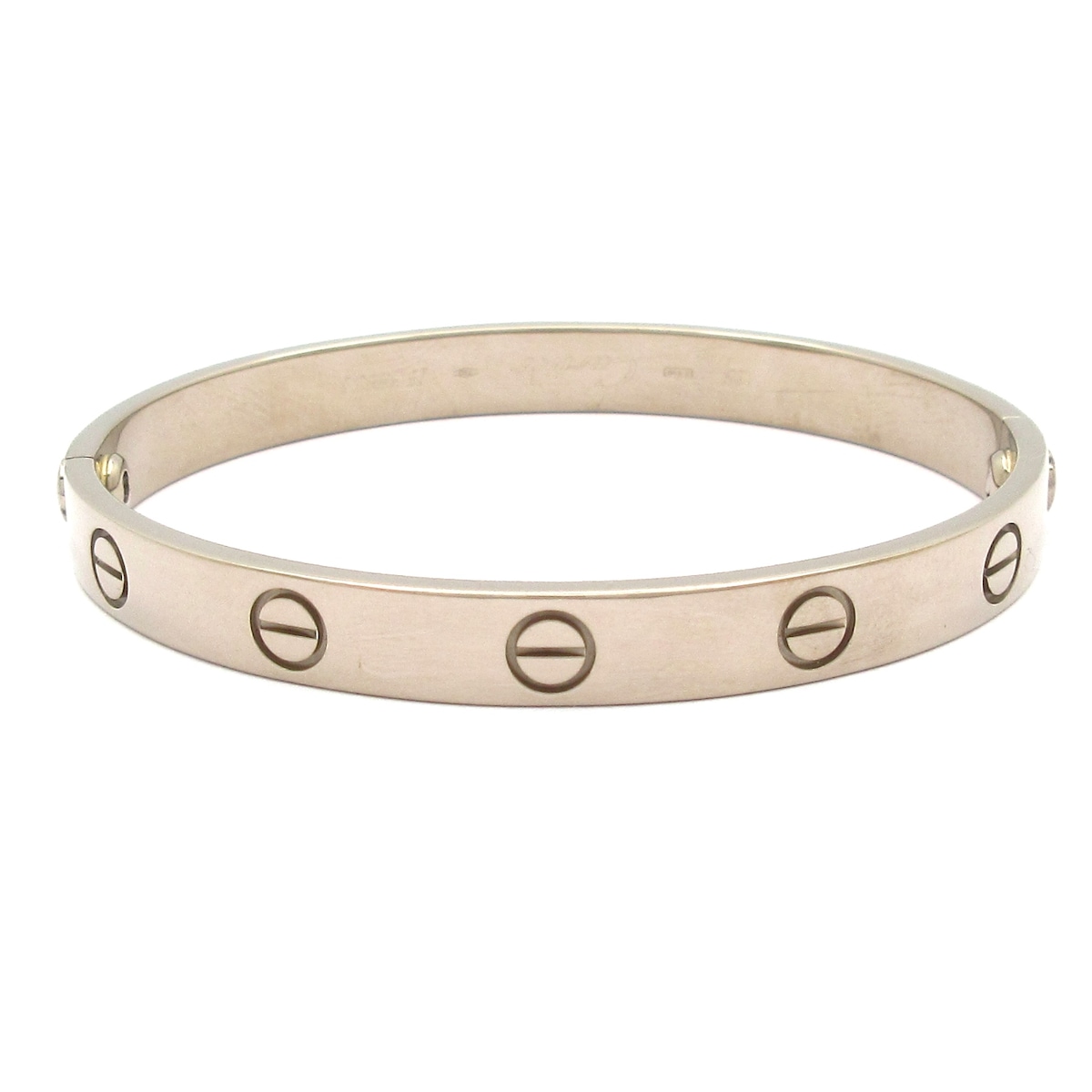 【新着】【中古】Cartier(カルティエ) ラブブレス バングル 旧型 K18WG