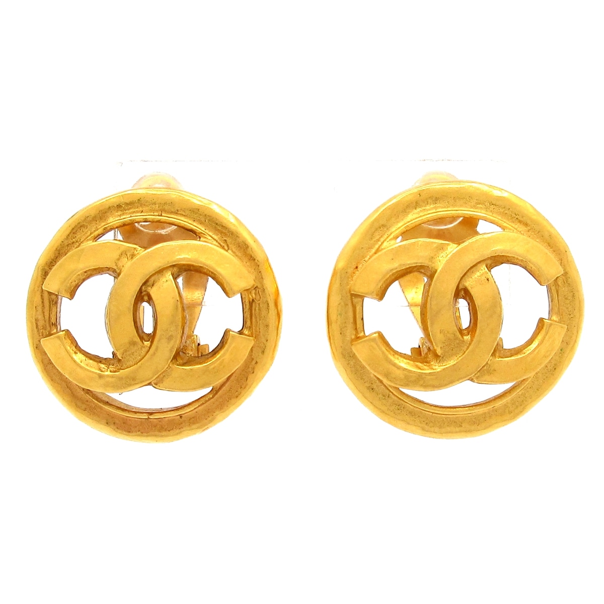 【新着】【中古】CHANEL(シャネル) イヤリング ゴールド