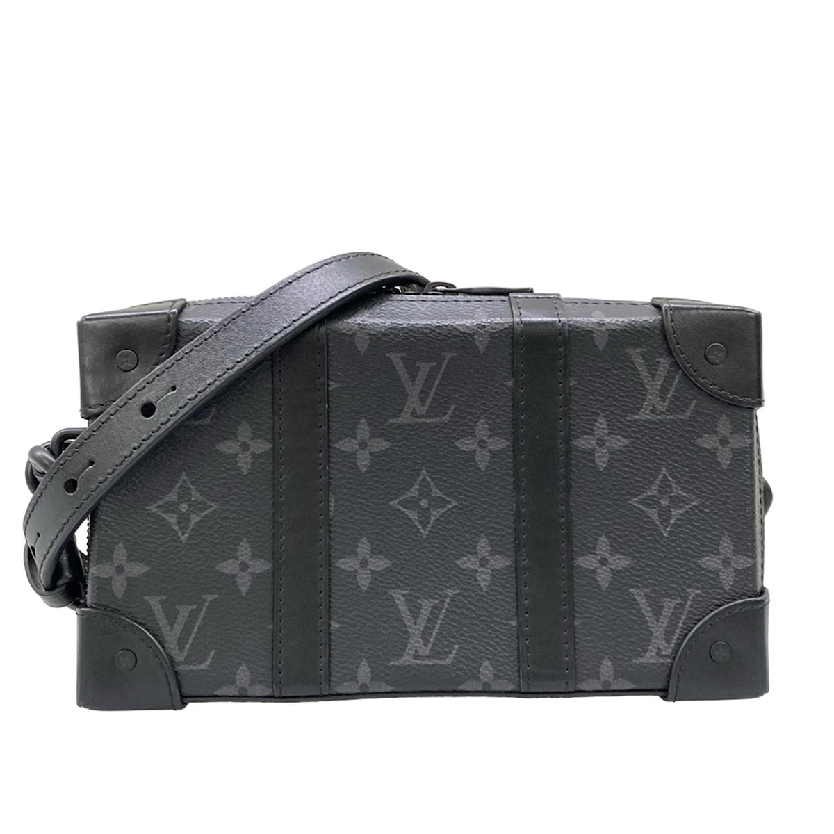 【中古】LOUIS VUITTON(ルイヴィトン) ソフトトランクウォレット 財布 モノグラムエクリプス｜ブランディア　店 94,080円