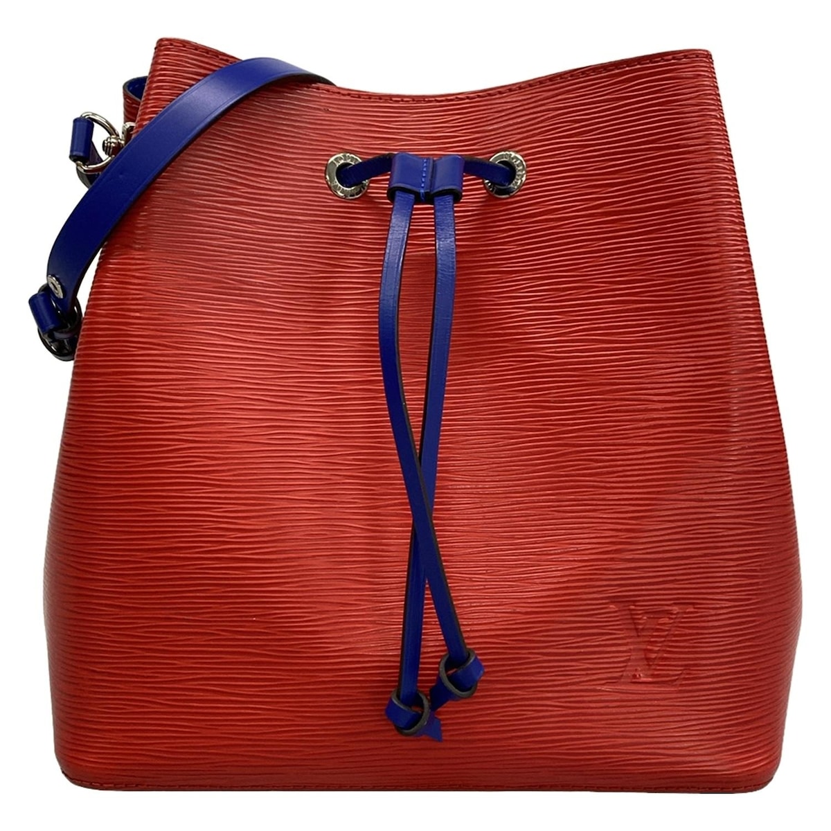 【新着】【中古】LOUIS VUITTON(ルイヴィトン) ネオノエ ショルダーバッグ コクリコ レザー、牛革