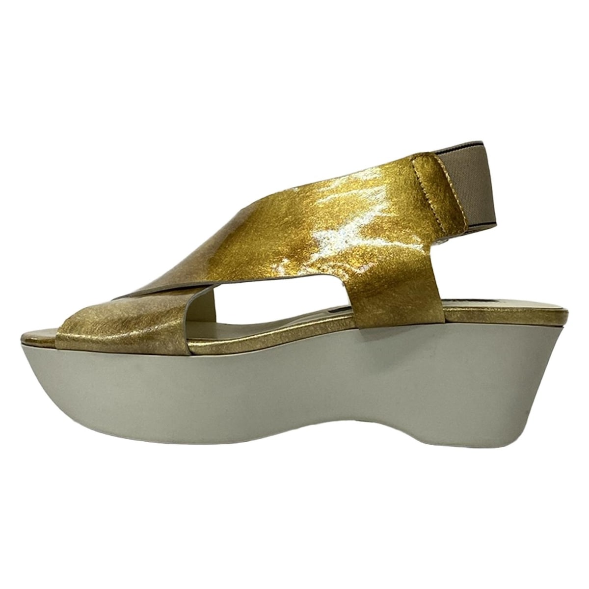 【新着】【中古】JILSANDER(ジルサンダー) サンダル ダークイエロー レザー
