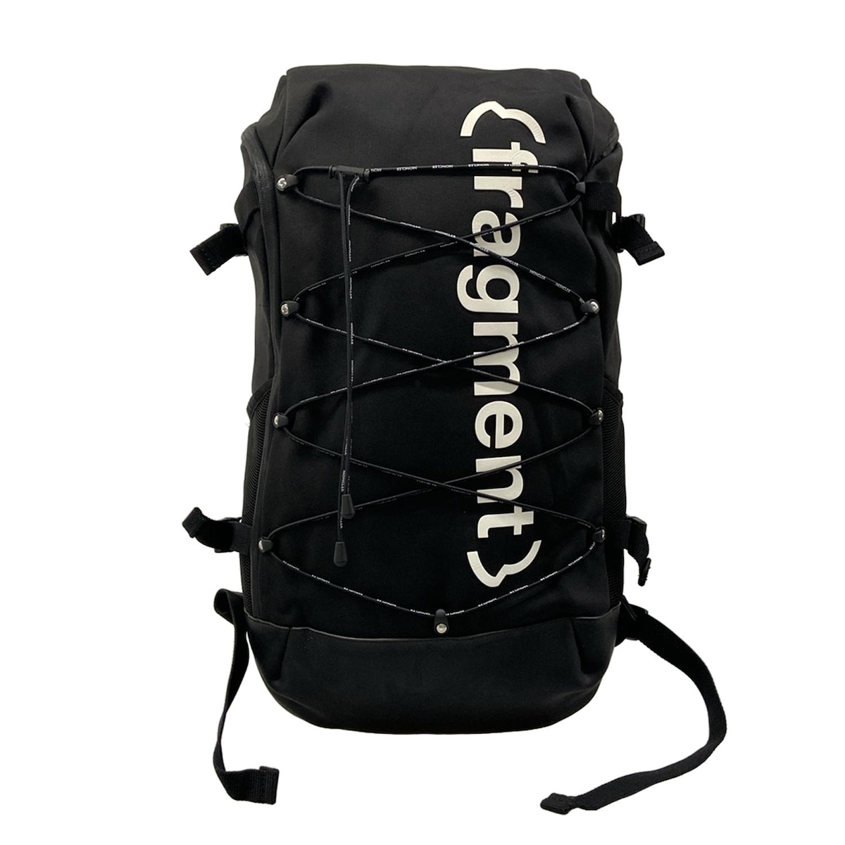 【中古】MONCLER(モンクレール) リュックサック GENIUS 7×FRAGMENT 黒