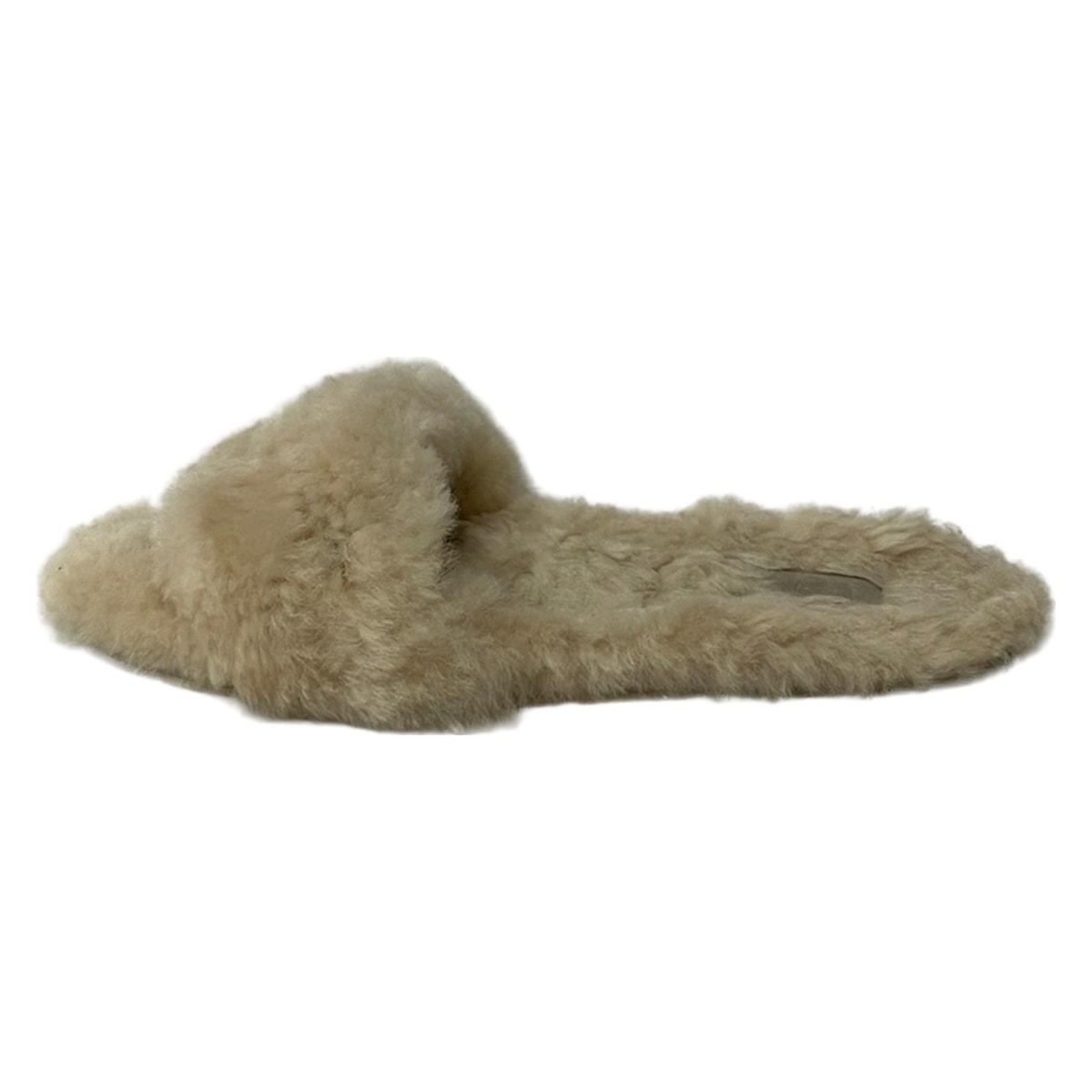 【新着】【中古】UGG(アグ) フラッフ スライド 2 サンダル オープントゥ アイボリー