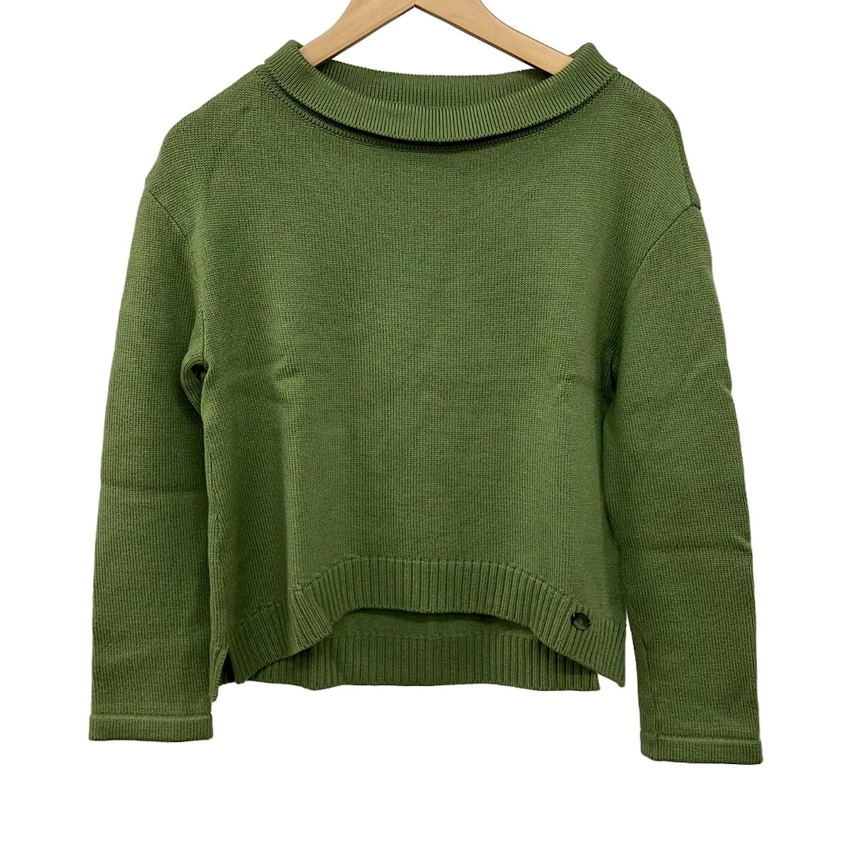 【新着】【中古】Rene(ルネ) 長袖セーター クルーネック グリーン
