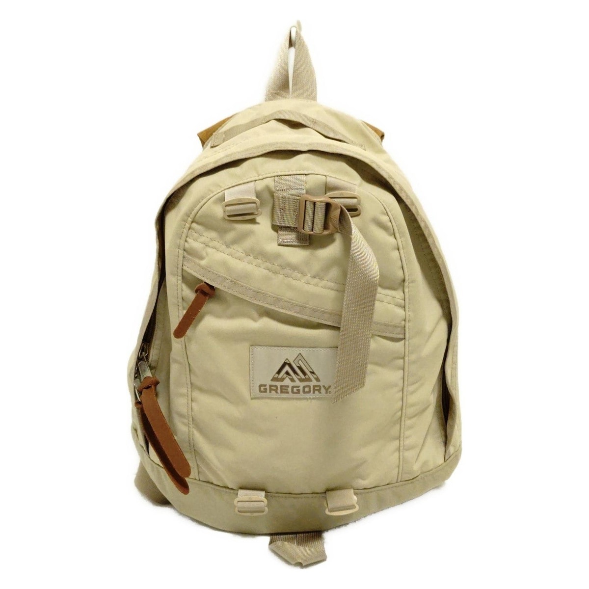 【新着】【中古】GREGORY(グレゴリー) FINE DAY V2 リュックサック アイボリー×ライトブラウン
