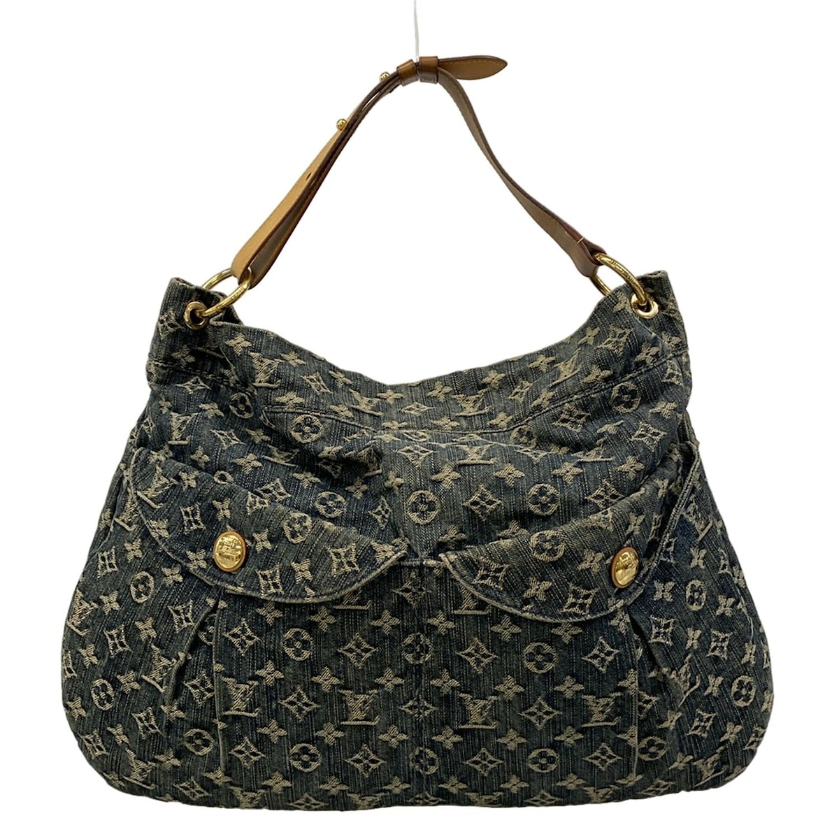 【新着】【中古】LOUIS VUITTON(ルイヴィトン) デイリーGM ショルダーバッグ グリブルー