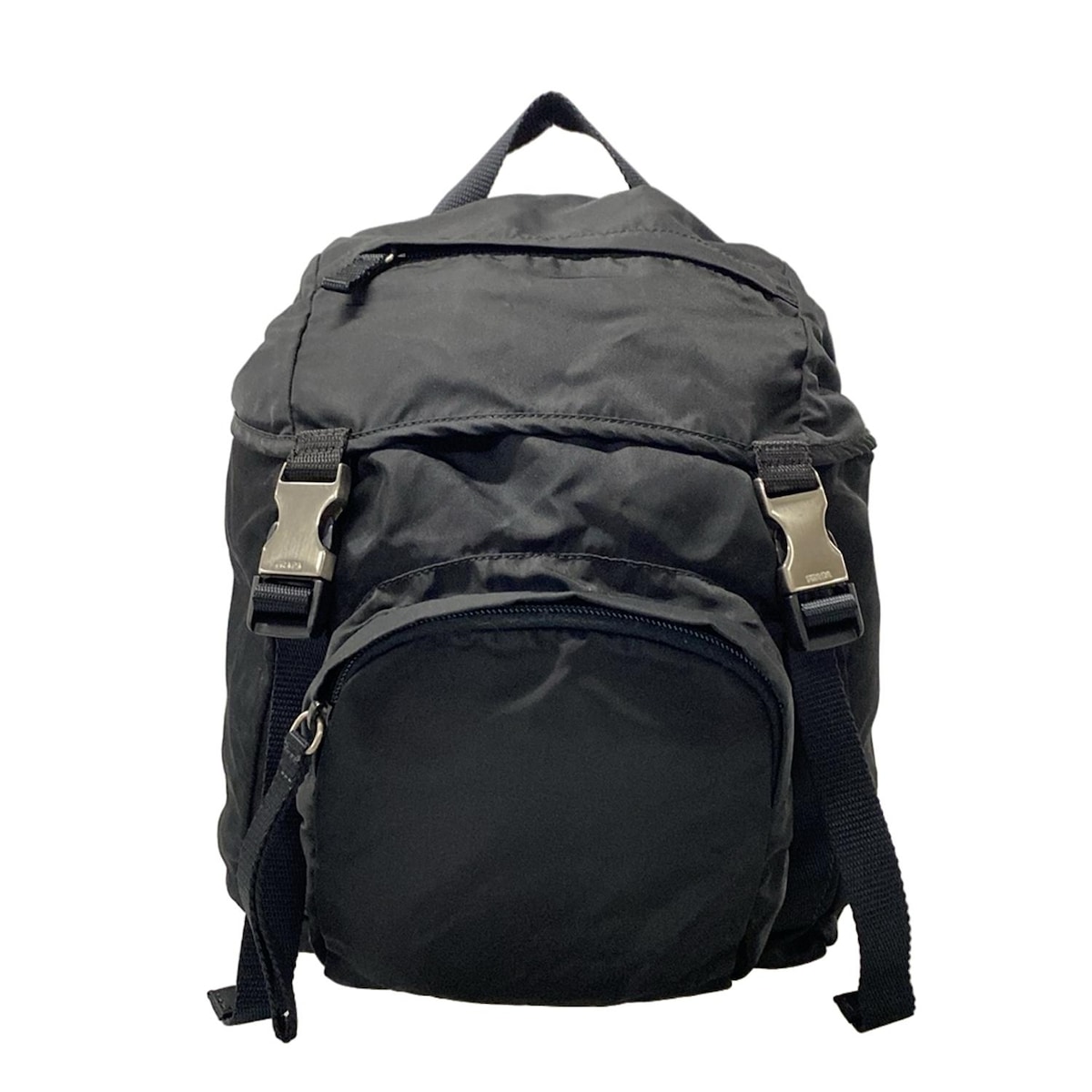 【新着】【中古】PRADA(プラダ) リュックサック 黒 28,100円