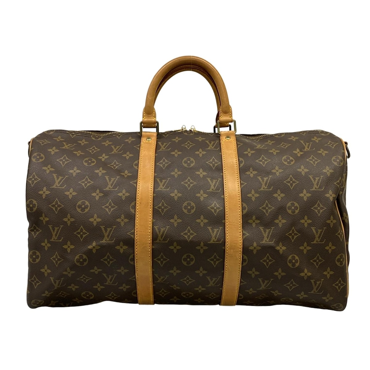 【中古】LOUIS VUITTON(ルイヴィトン) キーポル・バンドリエール50 ボストンバッグ