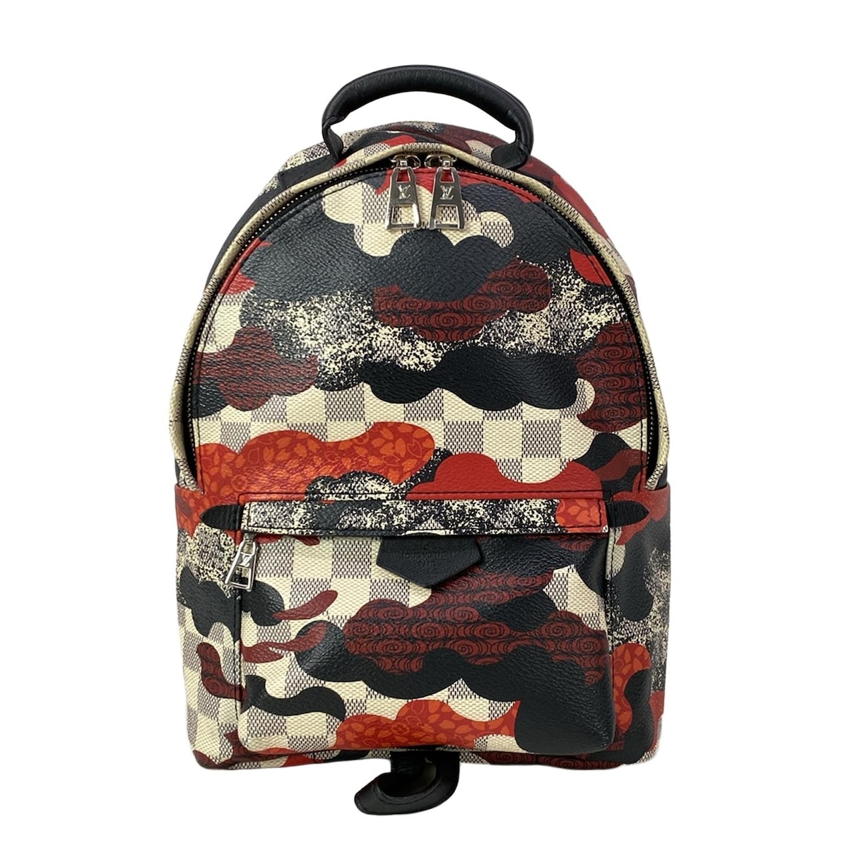 【中古】LOUIS VUITTON(ルイヴィトン) パームスプリングスバックパックPM 背嚢 アズール