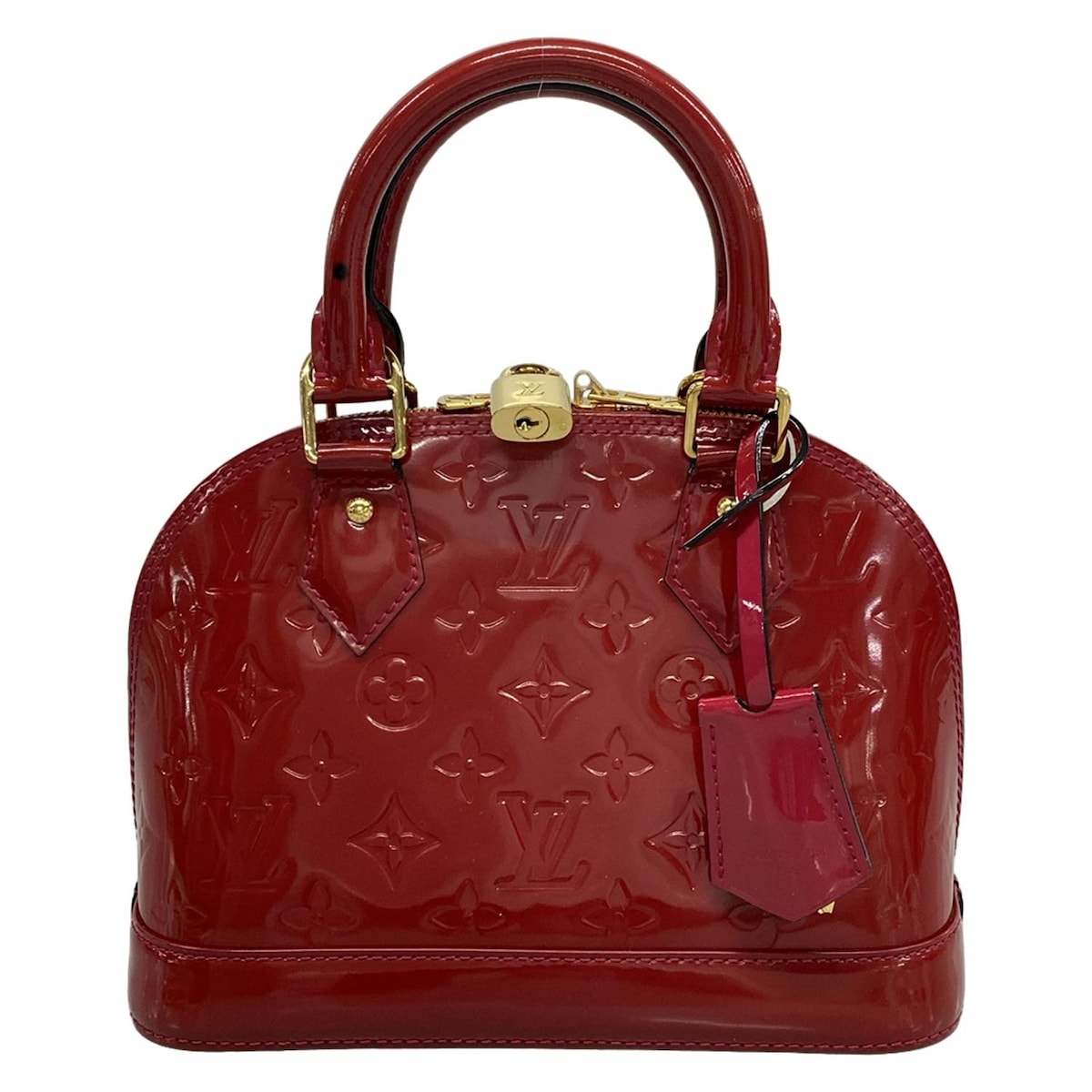 【新着】【中古】LOUIS VUITTON(ルイヴィトン) アルマBB ハンドバッグ ローズアンディアン レザー