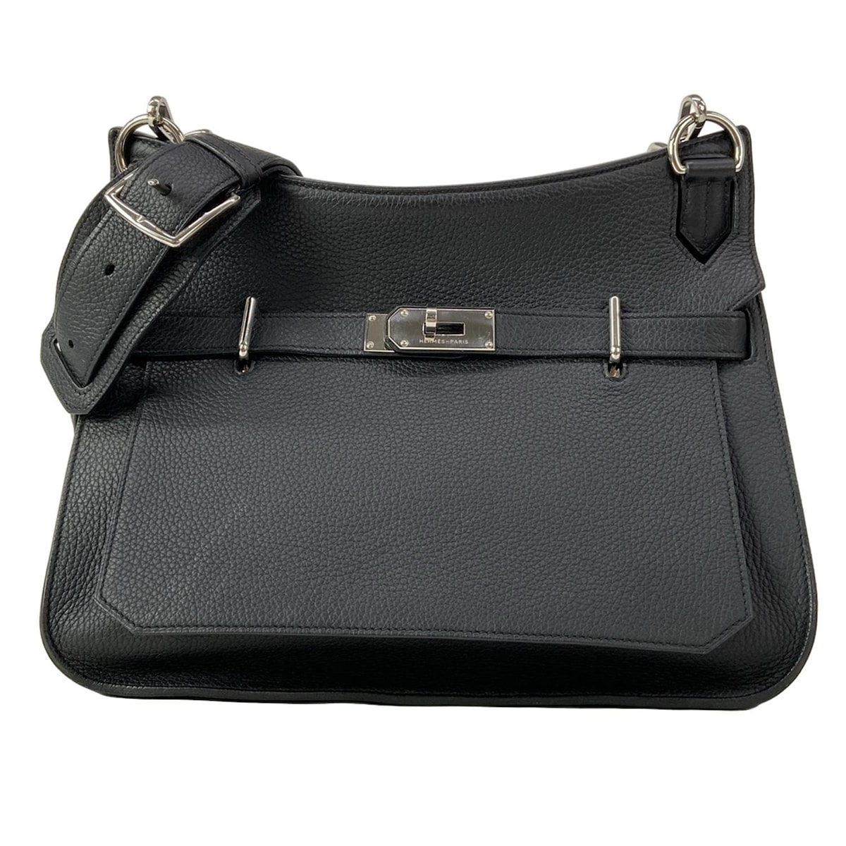 【新着】【中古】HERMES(エルメス) ジプシエール31 ショルダーバッグ シルバー金具 黒