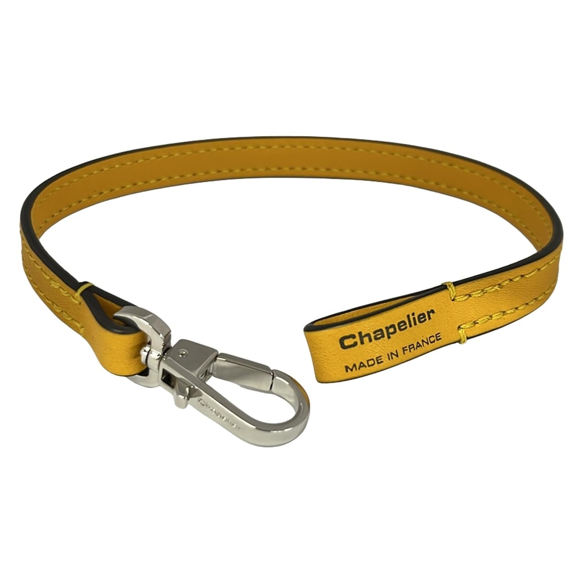 【新着】【中古】Herve Chapelier(エルベシャプリエ) ストラップ ダークイエロー レザー