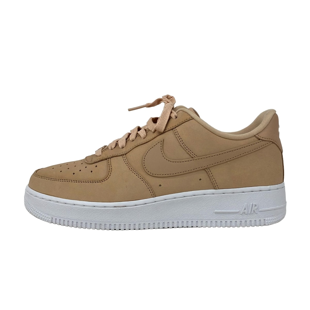 【新着】【中古】NIKE(ナイキ) エア フォース 1 '07 スニーカー ベージュ レザー
