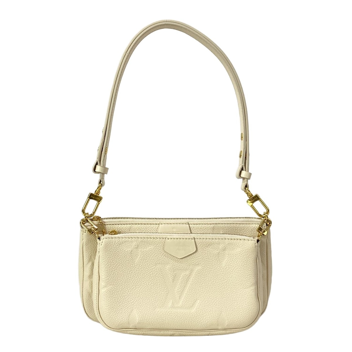 【中古】LOUIS VUITTON(ルイヴィトン) ミュルティポシェットアクセソワール ショルダーバッグ 怨み言 なめし革、牛皮